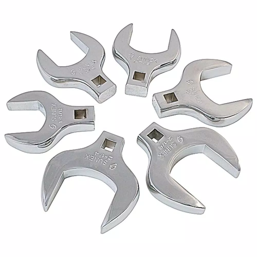 Best reviews of 👏 SUNEX TOOLS 1/2 In. Drive Fractional Crowfoot 🔧 Wrench Set (6-Piece) ⌛