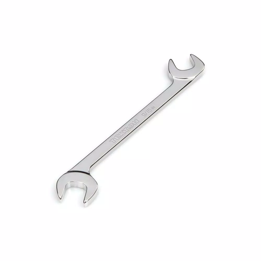 Hot Sale 🤩 TEKTON 9/16 In. Angle Head Open End 🔧 Wrench ⭐