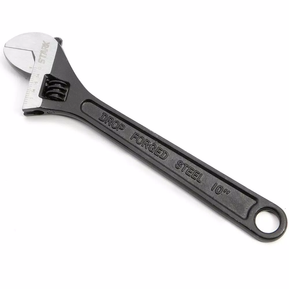 Wholesale 🧨 Stark 10 In. Slim Black Chrome Vanadium Steel Oxidized Finish Adjustable 🔧 Wrench 🔔