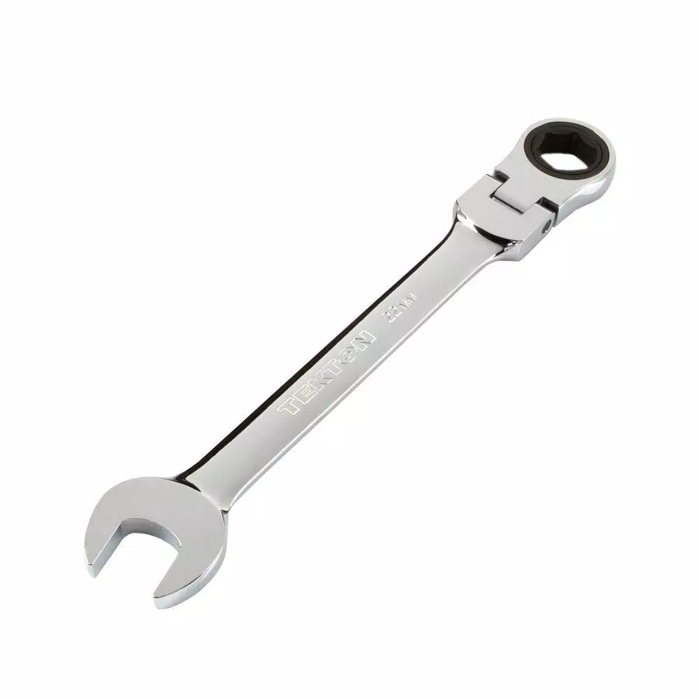 Best deal 🛒 TEKTON 22 Mm Flex-Head Ratcheting Combination 🔧 Wrench ⌛