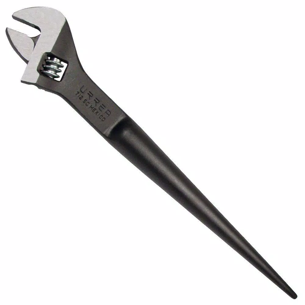 Buy 🤩 URREA 16 In. Long Black Finish Structural Adjustable 🔧 Wrench 🔔