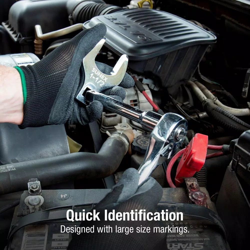 Coupon π SUNEX TOOLS 1/2 In. Drive Jumbo SAE Crowfoot π§ Wrench Set (14-Piece) π 6 Coupon π SUNEX TOOLS 1/2 In. Drive Jumbo SAE Crowfoot π§ Wrench Set (14-Piece) π - Image 4