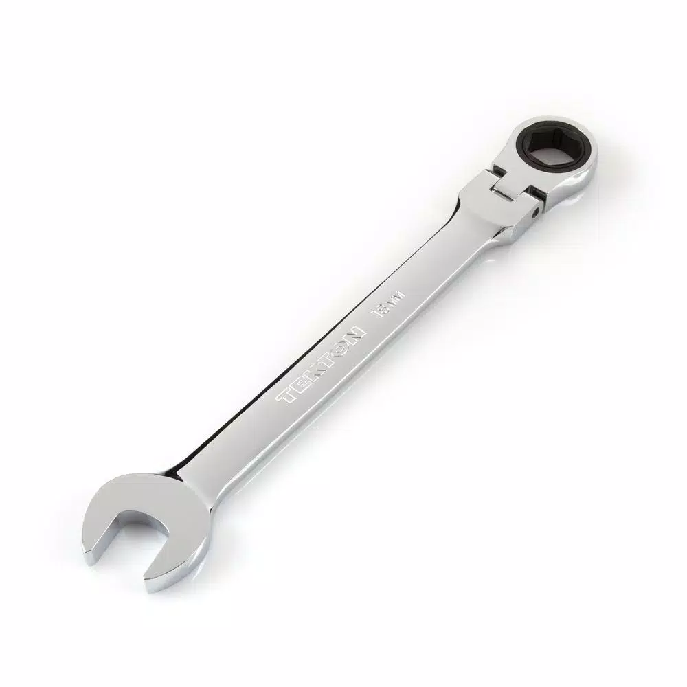 Budget ๐ฏ TEKTON 18 Mm Flex-Head Ratcheting Combination ๐ง Wrench โ