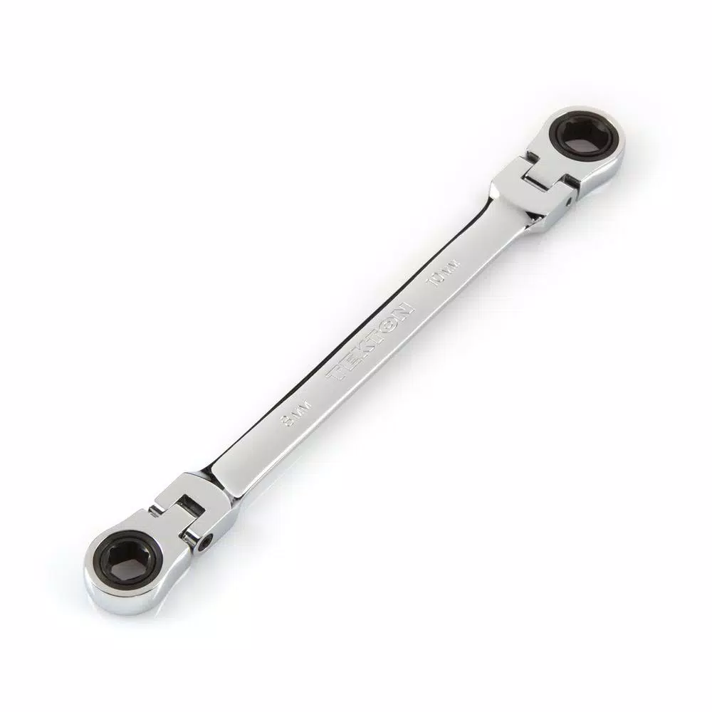 Buy 🛒 TEKTON 8 Mm X 10 Mm Flex-Head Ratcheting Box End 🔧 Wrench 🎉