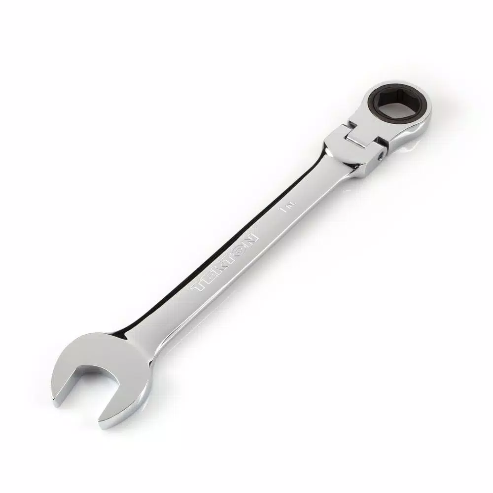 Flash Sale ⌛ TEKTON 1 In. Flex-Head Ratcheting Combination 🔧 Wrench 🥰