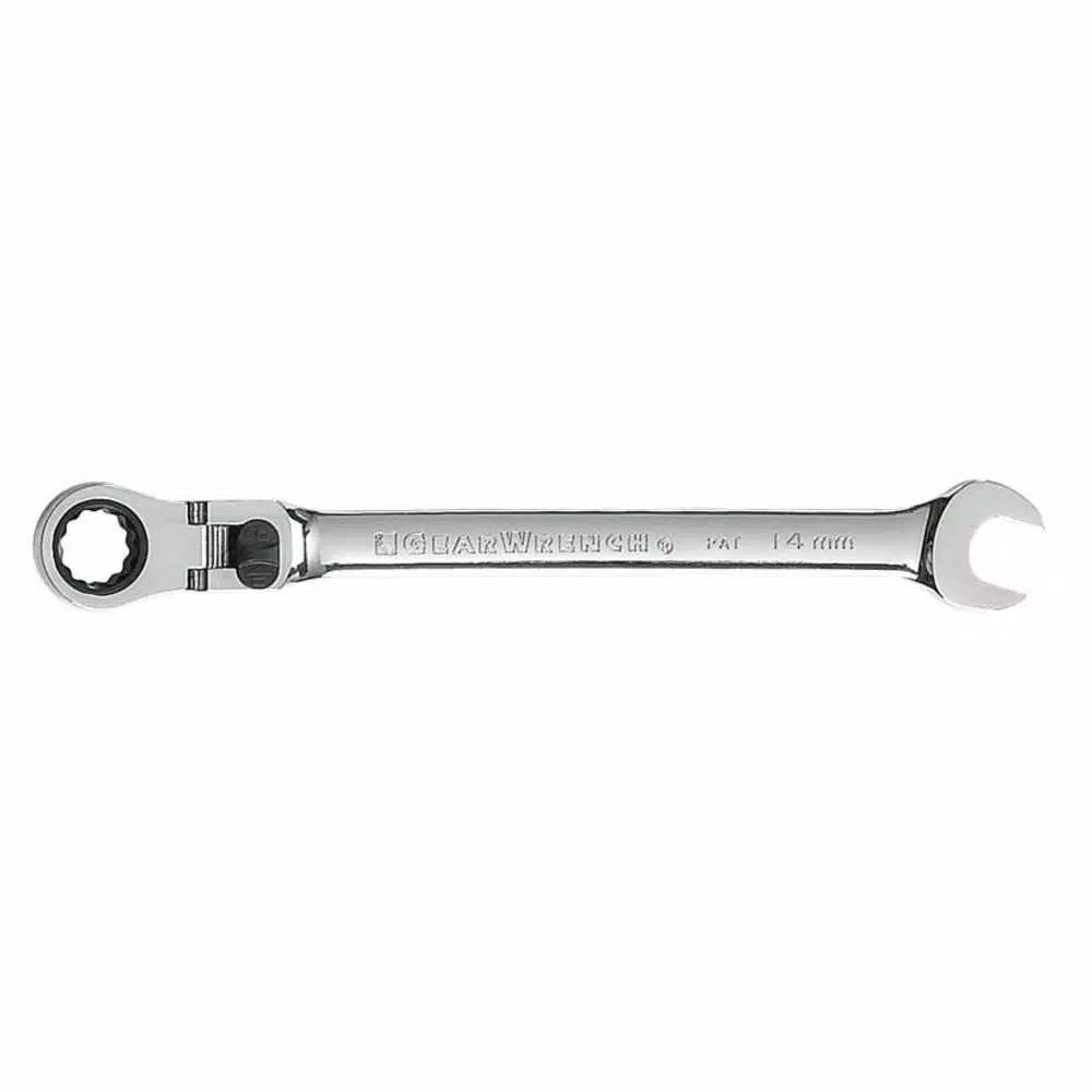 Brand new 💯 GEARWRENCH 14 Mm XL Locking Flex-Head Ratcheting Combination 🔧 Wrench 🔔