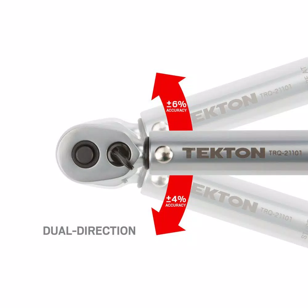 Brand new 🥰 TEKTON 1/4 In. Drive Dual-Direction Click Torque 🔧 Wrench (10-150 In./lb.) 🎁 8 Brand new 🥰 TEKTON 1/4 In. Drive Dual-Direction Click Torque 🔧 Wrench (10-150 In./lb.) 🎁 - Image 6