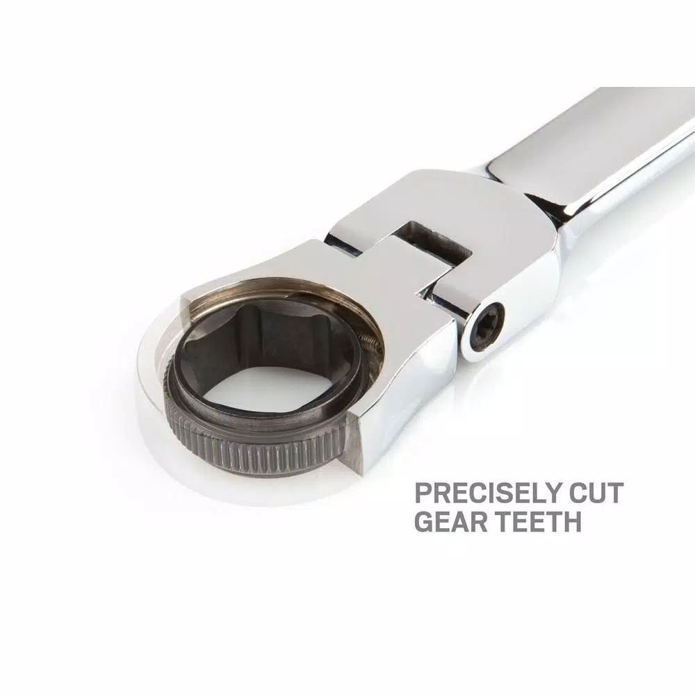 Best Sale 👍 TEKTON 15 Mm Flex-Head Ratcheting Combination 🔧 Wrench 🛒 8 Best Sale 👍 TEKTON 15 Mm Flex-Head Ratcheting Combination 🔧 Wrench 🛒 - Image 6