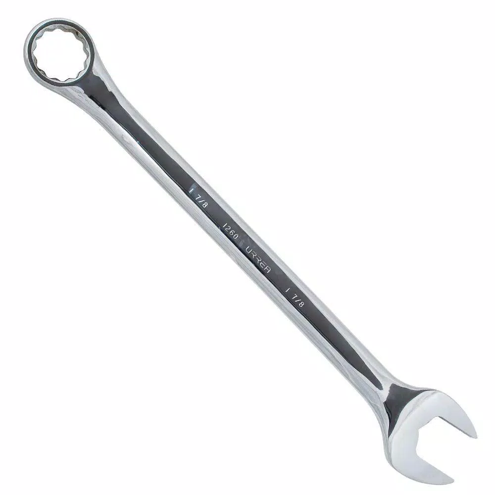 Promo 🎉 URREA 1-3/8 In. 12 Point Combination Chrome 🔧 Wrench ⭐