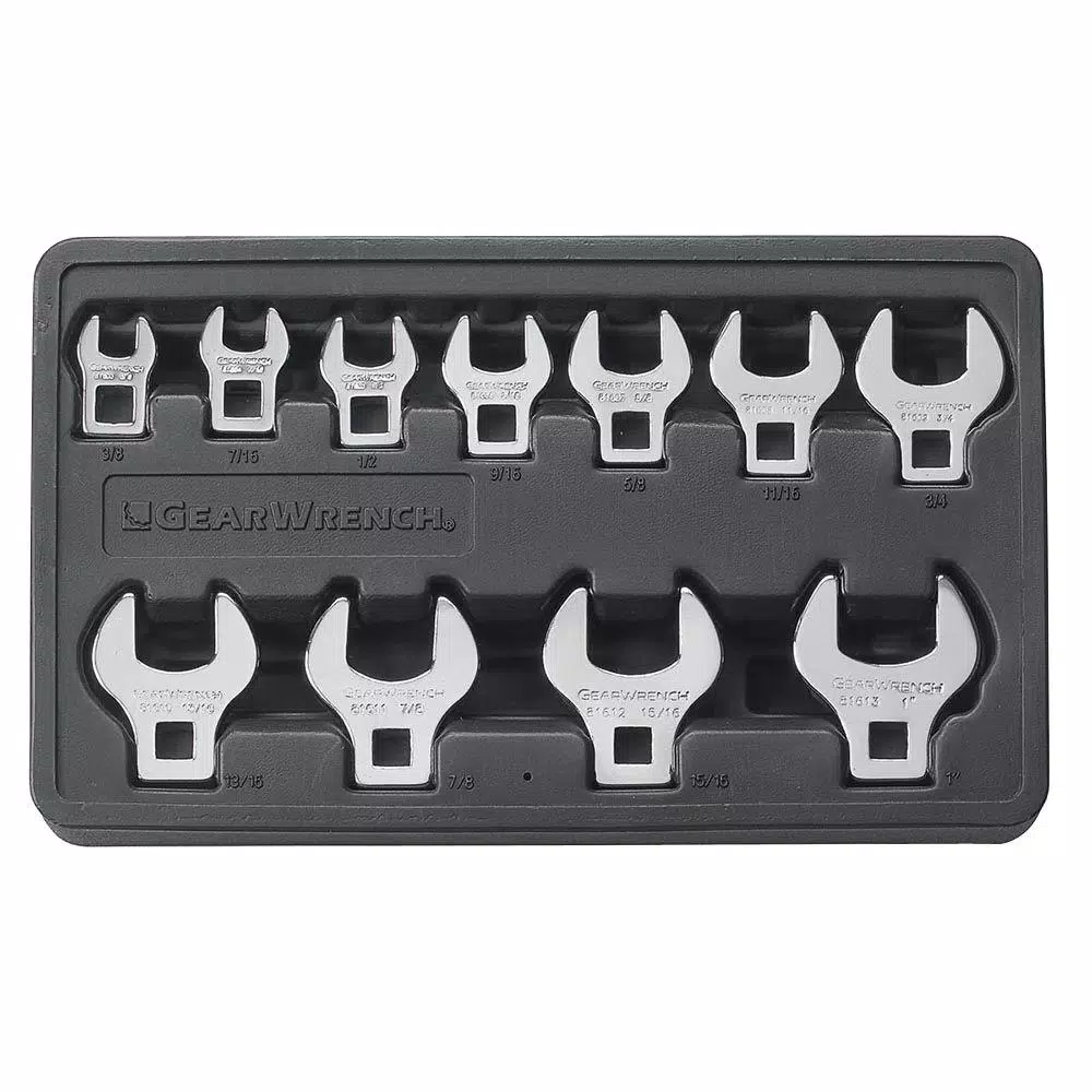 Wholesale 😍 GEARWRENCH SAE Crowfoot 🔧 Wrench Set (11-Piece) 🧨